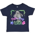 thumbnail image 3 of Inktastic Palm Bay Florida Cute Swimming Manatee Boys or Girls Toddler T-Shirt, 3 of 5