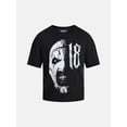 thumbnail image 5 of Terrifier Men's and Big Men's Split Face Graphic Tee with Short Sleeves, Sizes XS-5XL, 5 of 5