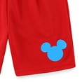 thumbnail image 7 of Disney Mickey Mouse Short Sleeve T-Shirt and Active Mesh Shorts Set (Boys), 2 Piece Set, Sizes 3T-7, 7 of 7