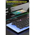 thumbnail image 6 of RHEA- Gaming Keyboard And Mouse Led Light Backlit Mechanical Feel For Computer Desktop, 6 of 6