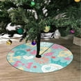 thumbnail image 2 of FMSHPON SkullsStars Crowns Xmas Christmas Tree Skirt Stand Mat for Holiday Party Decoration Indoor Outdoor 48 inches, 2 of 3