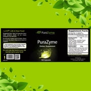 PuraDyme PuraZyme Digestive Enzymes, Digestive and Gut Health Support (120 Caps)