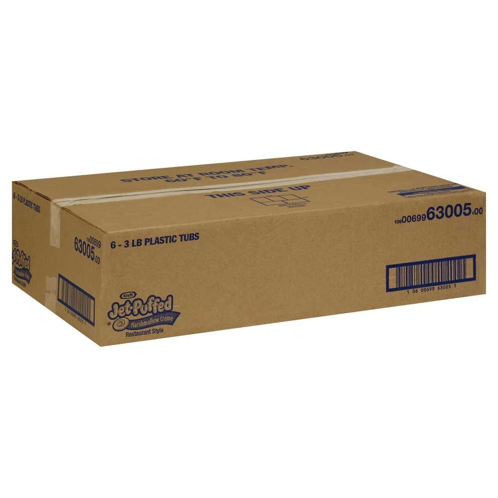 6 PACKS JetPuffed Marshmallow Creme, 48 Ounce