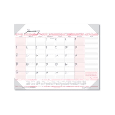2026 House of Doolittle Earthscapes Scenic 22" x 17" Monthly Desk Pad Calendar Multi (147-26)