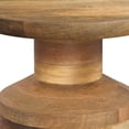 thumbnail image 4 of Simpli Home Haynes 16 inch Wide Solid Mango Boho Accent Table in Natural, Assembled, 4 of 7