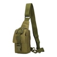 thumbnail image 2 of Riñonera Pequeña, Bolso Bandolera, Mochila para El Día a Día, Ideal para Montar , Pescar, Ir a La Oficina, Viajar Y Hacer Ejercicio. Verde, 2 of 9