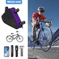 thumbnail image 4 of Quick Release Front Saddle Cycling Bike Accessories Top Tube Triangle Tool Bag, 4 of 5