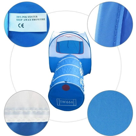 Fyydes Tente De Jeu Pour Enfants Tunnel De Jeu Pour Enfants Tente De Train Maison De Jeu Pliable Pour Bebe Enfant En Bas Age 2 En 1 Avec Tunnel Playhouse Walmart Canada