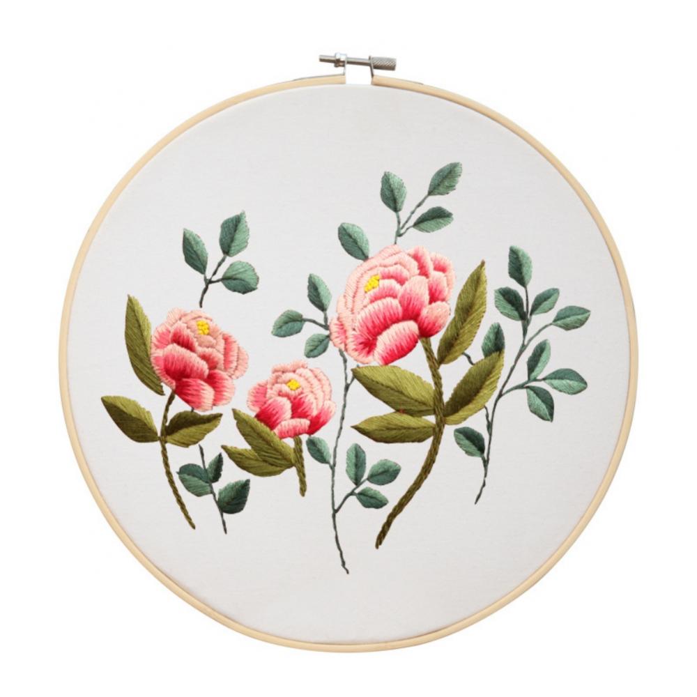 Embroidery Starter Kit for Beginners Adults Full Range of Stamped