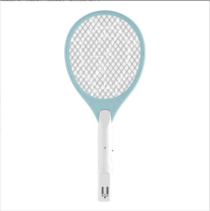 Blue Fly Swatter Racquet Mosquito Insects Gnat Killer Handheld 3,000 Volt Indoor Outdoor ZUOBIEZI Rechargeable Bug Zapper Electric Fly Zapper Racket 