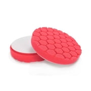 Chemical Guys BUFX_107_HEX6 Hex-Logic Ultra Light Finishing Pad, Red (6.5 Inch)