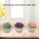 thumbnail image 4 of Mini Plantas En Macetas Artificiales, Plantas En Macetas Falsas Decorativas Para Sala De Estar, 4 of 7