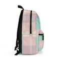 thumbnail image 2 of Pastel Checkerboard Pattern - Backpack, 2 of 4