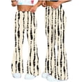 thumbnail image 2 of CHUMUD High Waist Workout Yoga Pants for Women Tummy Control Running Stretchy Flare Leggings Cute Floral Gym Pants, 2 of 7