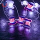 thumbnail image 4 of RKSTN Plastic ambient light Red White Blue Star And Flag Lights Battery Operated USA Flag Patriotic Decorations For Indoor Outdoor Memorial Day 4th Of July Independence Day, 4 of 7