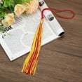 thumbnail image 4 of Unique Bargains Tassel Graduation, Graduation Cap Tassel for Graduation Cap Decorate Tassel Charm, Red Golden 2Pack, 4 of 5