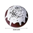 thumbnail image 5 of RICHMJ Chocolate Cream Balls ,3.54in, Slow Rising Scented Chocolate Ball, Stress Relief Fidget Tools for Adults, Party Favors & Stocking Stuffers（B）, 5 of 6