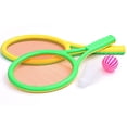 thumbnail image 3 of Miangastore 1 Set Tennis Racket Toys Outdoor Props Plastic Exercise Toy Kids Accessories for Boys Girls with 2 Balls Random Color, 3 of 9