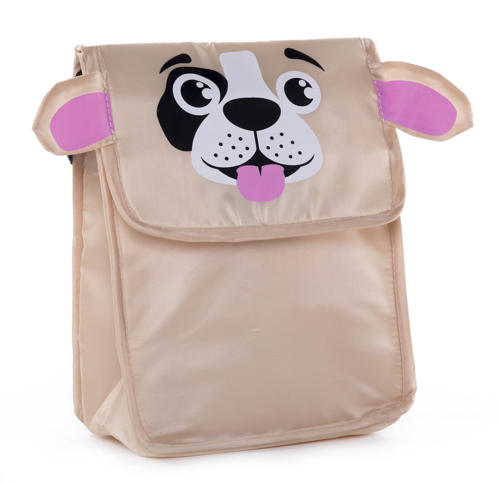 Fun Animal Snack Bag for Kids Lightweight and insulated Lunch Bag With Strap