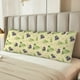 thumbnail image 2 of Balery Green And Purple Grapes Funda Protectora para Almohada Corporal de Algodón Hipoalergénico con Cierre(55 x 21 pulgadas), Almohadas No Incluidas, 2 of 7