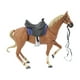 thumbnail image 1 of Figura de caballo articulada de juguete coleccionable, decoración para el hogar marrón, 1 of 9