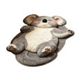 thumbnail image 2 of Hometravel Cute Kitten-Shaped Floor Mat, Washable Plush Area Rug 16x47 Inch, Non-Slip Soft Carpet for Bedroom, Living Room, Entryway, 2 of 9