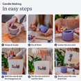 thumbnail image 4 of Kit para hacer velas Sculpd con arcilla de secado al aire y set de pinturas, 4 of 7