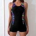 thumbnail image 4 of Giftesty One Piece Bikini Swimsuit Push-Up Padded No Steel Support Swimwear Tummy Control Swimsuits Sleeveless Swim Romper Athletic Bathing Suits, 4 of 8
