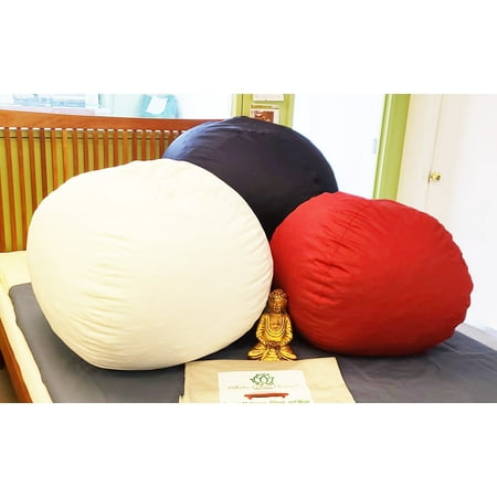 White Lotus Home Shredded Eco-Foam Bean Bag - Medium 42