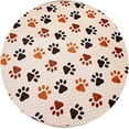 thumbnail image 1 of Round Kids Rug Circle Rug Foam Floor Mats for Kids（Littlefeet 100cm）\u2026, 1 of 2