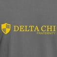thumbnail image 3 of CafePress - Delta Chi Logo Yellow T Shirt - Mens Comfort Colors Shirt, 3 of 5