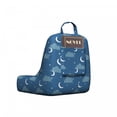thumbnail image 2 of Night Reading Pillow Cover, Moon Clouds Stars Illustration Themed Sleep Time Sky Repetitive Motifs, Unstuffed Printed Bed Rest Case from Soft Fabric, Small, Dark Sky Blue, by Ambesonne, 2 of 4
