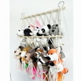 thumbnail image 3 of Injueey Hamaca colgante de gran capacidad para juguetes de peluche o productos para bebés Gran capacidad 2 capas delicadas y suaves Almacenamiento y organización del hogar, 3 of 5