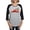 Heather/Black, variant on CafePress - Christmas Berner Red Truck Long Sleeve T Shirt - Womens Baseball Tee