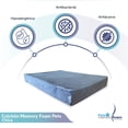 thumbnail image 2 of Colchon para mascotas Pets Memory Foam Chico 50x70 cm, 2 of 9
