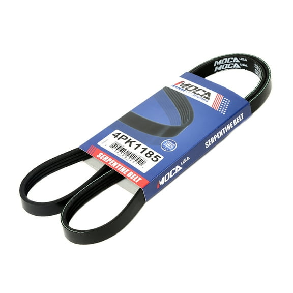 MOCA AUTOPARTS 4PK1185 Serpentine Belt for 2002 Toyota Echo Sedan 2-door 1.5L & 2002 Toyota Echo Base Sedan 4-door 1.5L