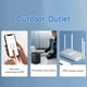 thumbnail image 3 of Toma de Corriente Inteligente Toma de Corriente para Exteriores Wifi Ip66 Enchufe Impermeable Enchufes Inteligentes con Temporizador Control Remoto Suministros de Jardín para ANGGREK  Otros, 3 of 8
