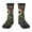 2 Black-1, variant on Boho Owl Print Kids Socks For Boys Girls,Grip Crew Socks with Non Slip,Lightweight Stretch Crew Socks,Toddlers Crew Boot Socks
