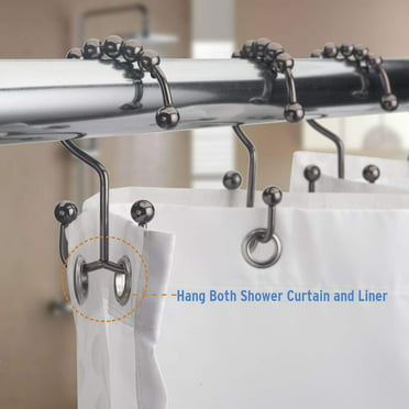 Stainless Steel Shower Curtain Rings, Shower Curtain Hooks Keep Coming Off