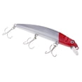 thumbnail image 2 of Señuelo de pesca perfecl Popper 16cm duro fregadero cebos de agua Crankbait 64g acero carbono Plata, 2 of 7