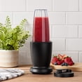 thumbnail image 6 of Mainstays Single Serve Blender, Black, 300W, with 1 Tumbler (18oz; AS), 1 Drinking Lid, Stainless Steel Blade, 6 of 6