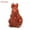 Red Stone, variant on HOOUN Mini Rabbit 1.5" Natural Crystal Statue Stone Carved Craft Animal Reiki Healing-Rhodochrosite-1PC (Random Pick)