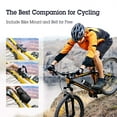 thumbnail image 2 of Avantree Cyclone - Portable Bluetooth Bike Speaker with Bicycle Mount, SD Card Slot, 10W Bass-Enhanced Audio, and Splashproof/Shockproof/Dustproof Build, Perfect for Bikes & Scooters, 2 of 6