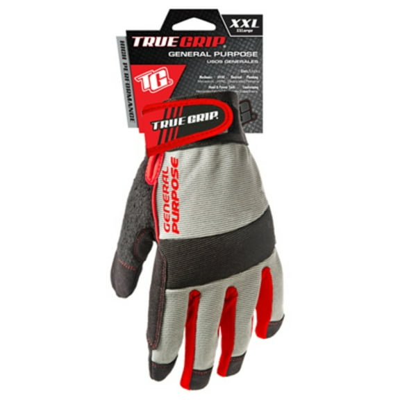 True Grip 98694-23 General Purpose High Performance Work Glove, XXL