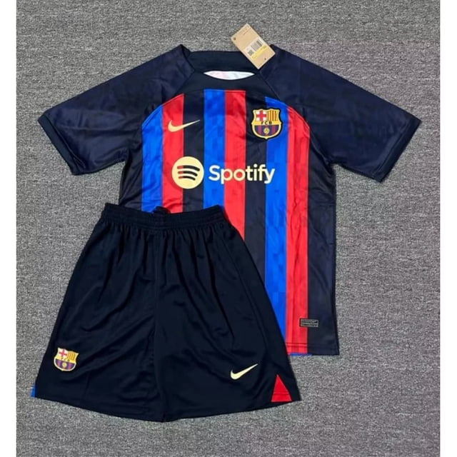 Barcelona Kids Kit Camiseta De Fútbol Para Niños En Casa 22/23pangjing