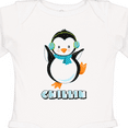 thumbnail image 4 of Inktastic Chillin Penguin Boys or Girls Long Sleeve Baby Bodysuit, 4 of 5