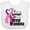 AA-White, variant on Inktastic Breast Cancer Awareness I Support My Great Grandma Boys or Girls Baby Bib