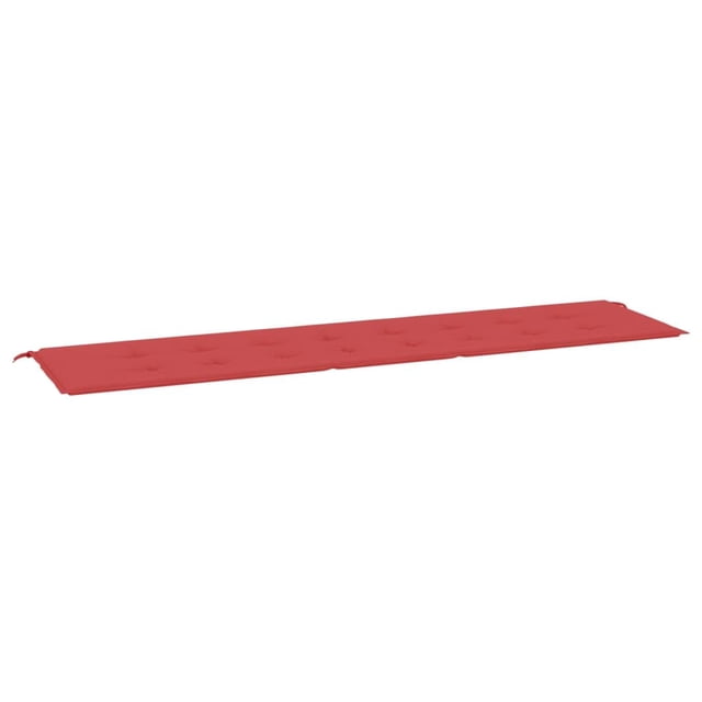 Cojín para Banco de Jardín Casafoyer Rojo 200x50x3 cm Impermeable