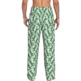 thumbnail image 3 of Fotbe Dinosaurs on Roller Skater Men's Pajama Pants,Sleepwear Pants,Pj Bottoms Drawstring And Pockets-X-Large, 3 of 9