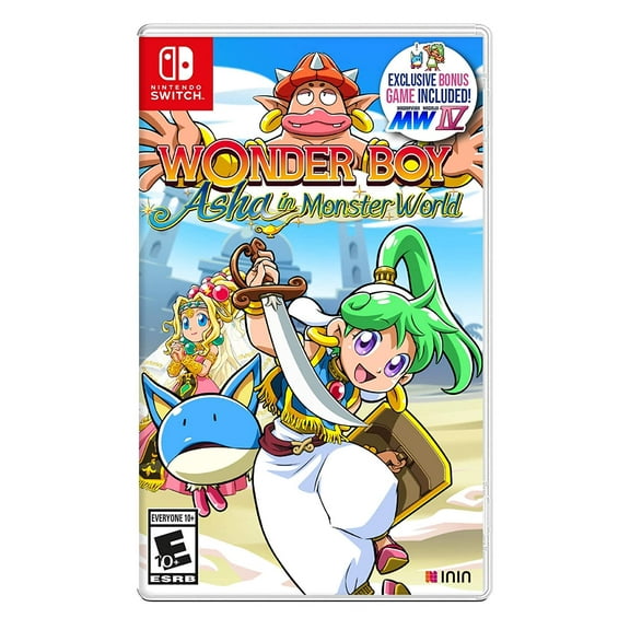 Avanquest Wonder Boy Asha Monster World Nintendo Switch Video Games